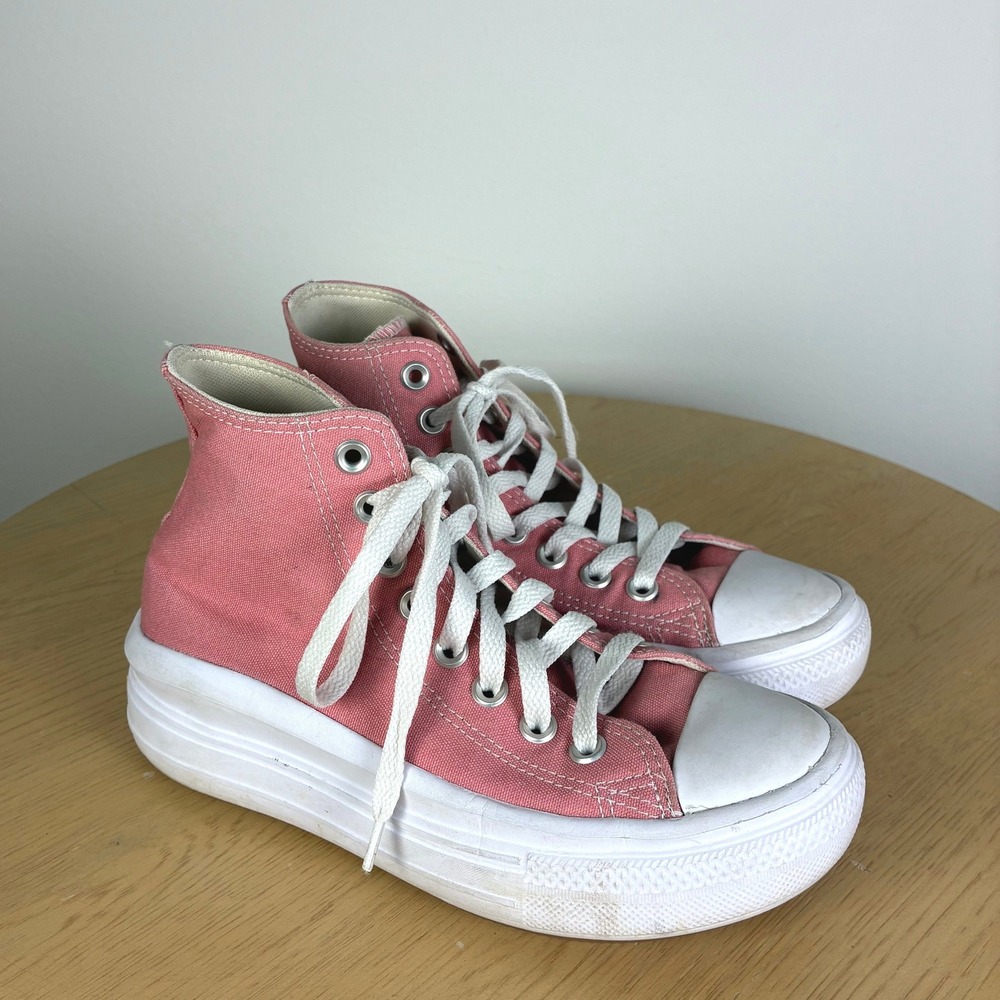Converse Chuck Taylor All Star Move High Top Platform Sneakers Women's 6 Summer